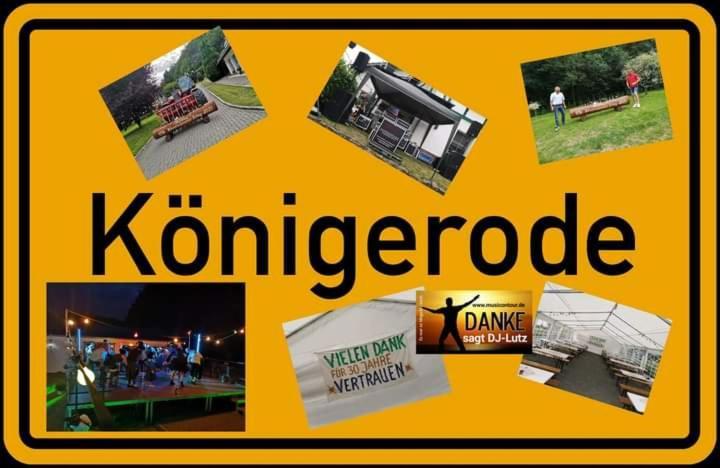 Der Perfekte Ausgangspunkt Apartman Konigerode Kültér fotó